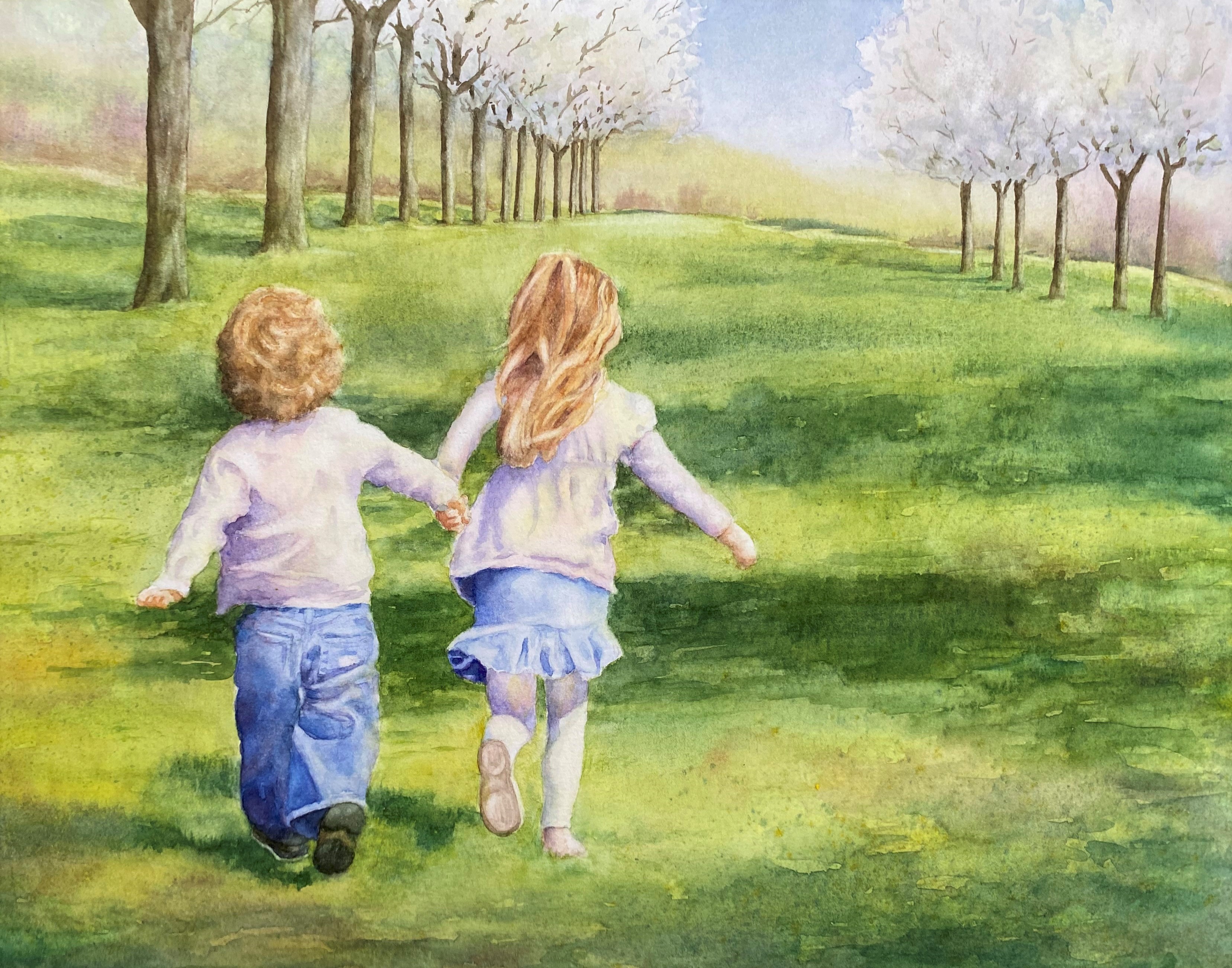 Playing in the Orchard