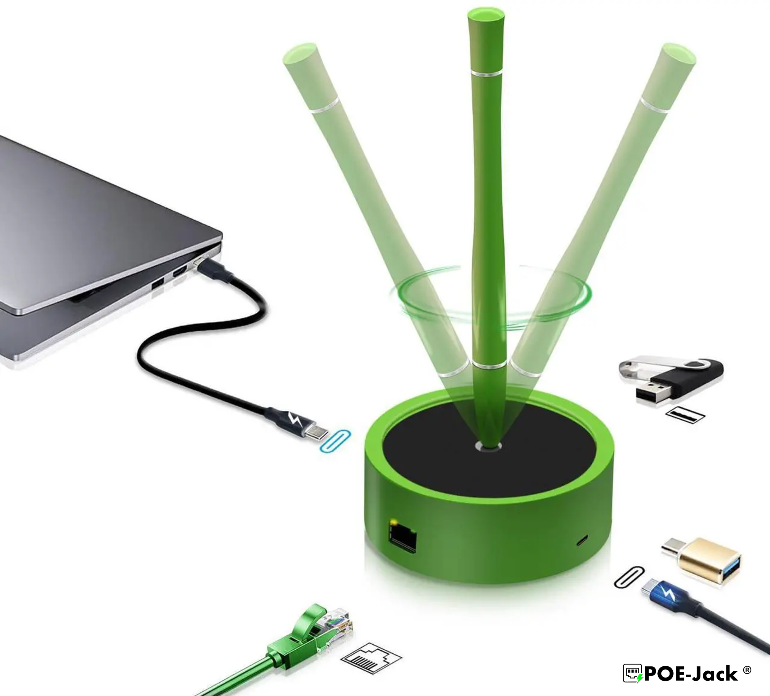 Gigabit docking station