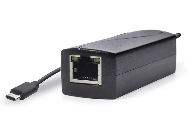 Gigabit POE to USB & USB-C Adapter with Lightning, 10W PD
