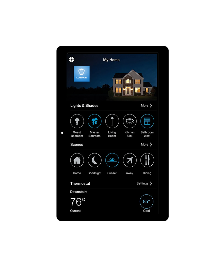 POE Touch Screen 10.1" - Office / Home Automation - BLACK