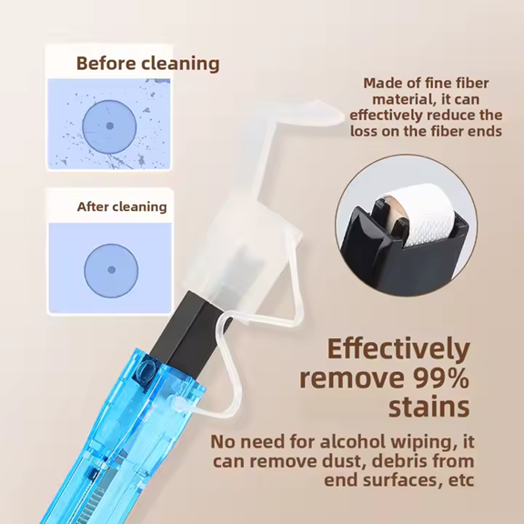 Fiber Optic Cleaner Pen for MPO/MPT Connectors, 1ea/box
