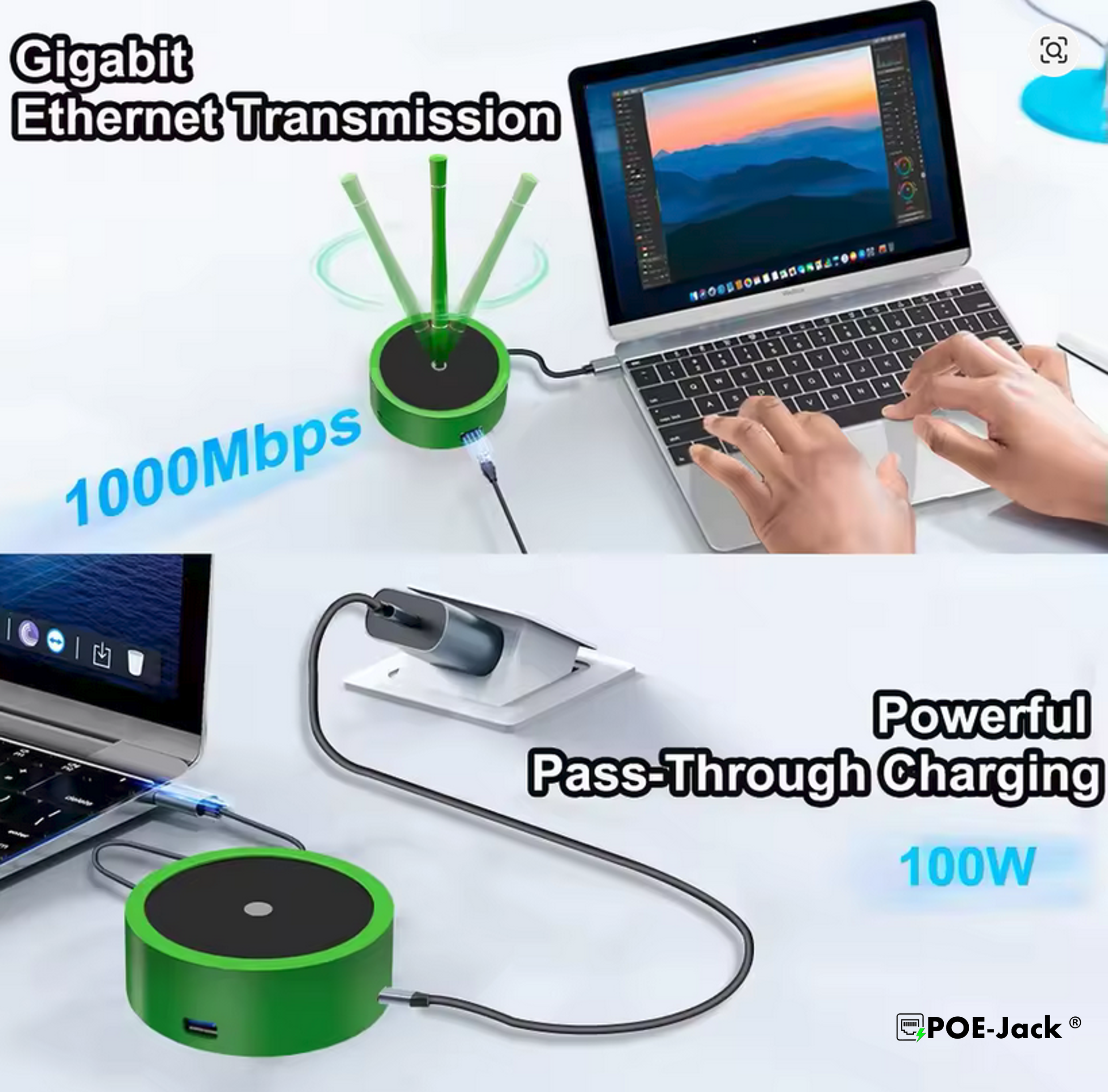 Gigabit docking station