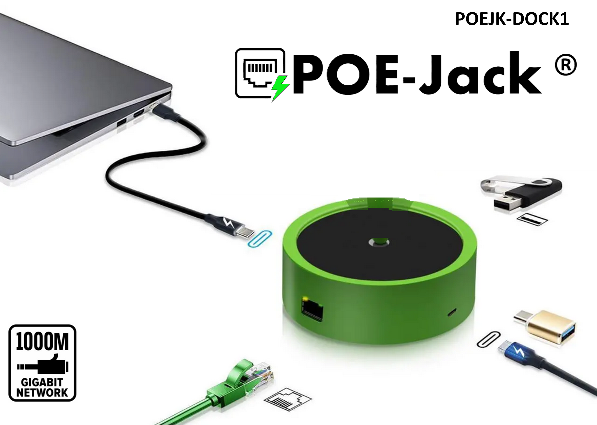 Gigabit docking station