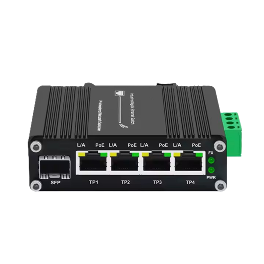 Industrial Gigabit Ethernet Switch PoE Switch - Unmanaged