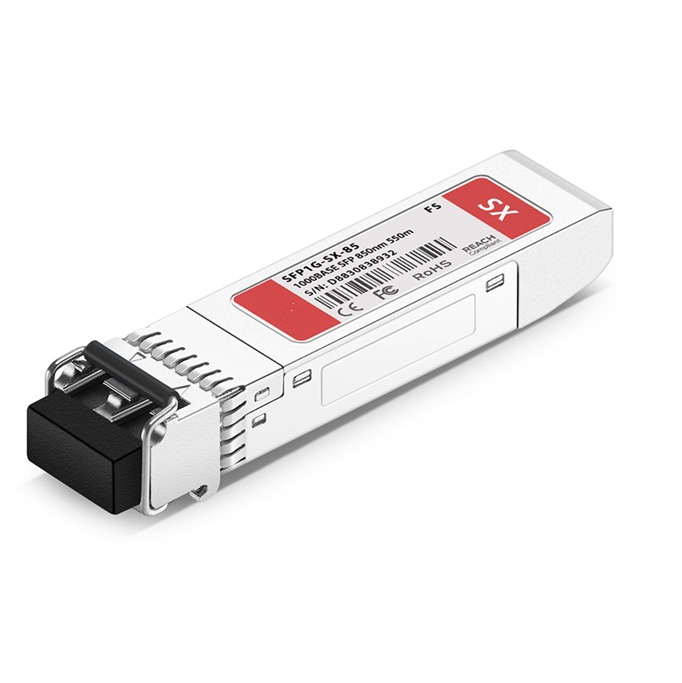 1000BASE-SX SFP Transceiver Module (MMF, 850nm, 550m, LC, DDM)