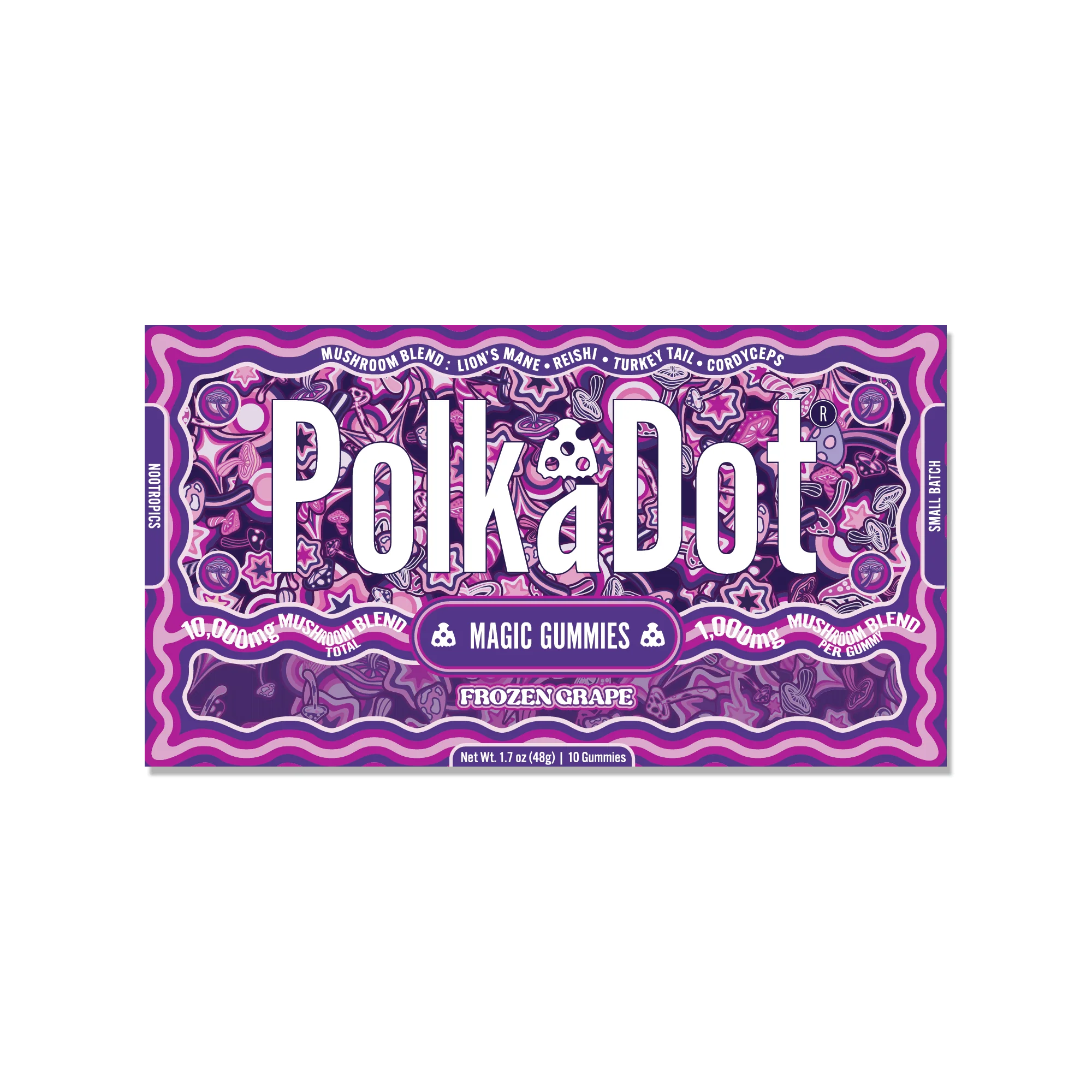 PolkaDot Mushroom Frozen Grape
