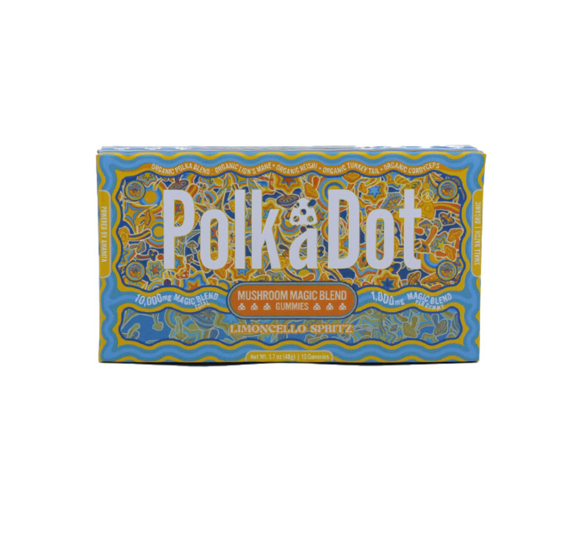 PolkaDot Mushroom Gummies Lemoncello Spiritz