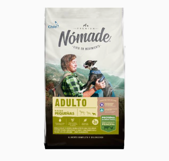 Nómade Perro Adulto Raza Pequeña 3Kg