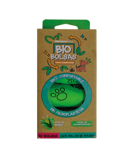 Bio Bolsas 60 unidades (4 rollos)