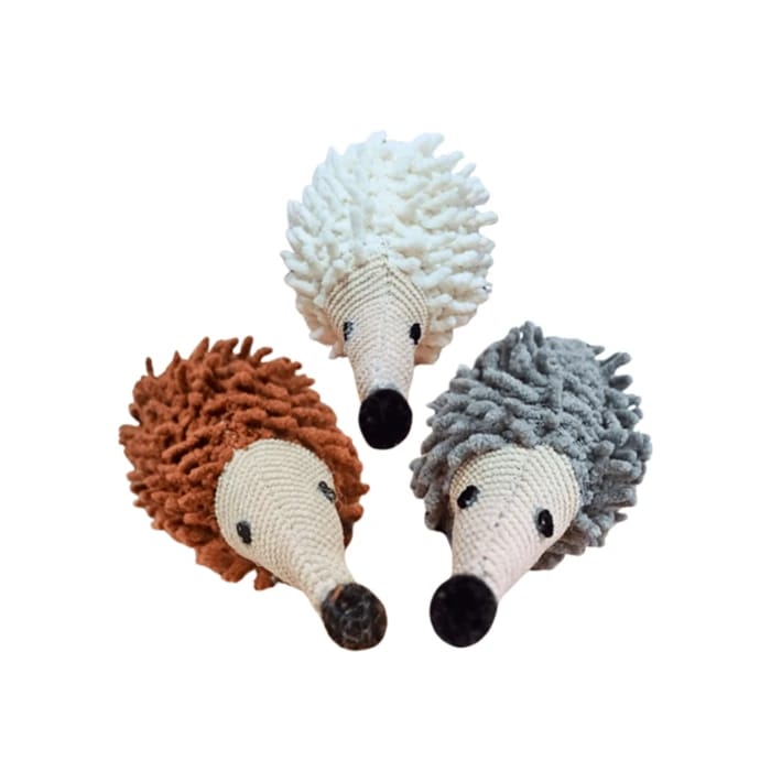 Juguete peluche erizo con catnip