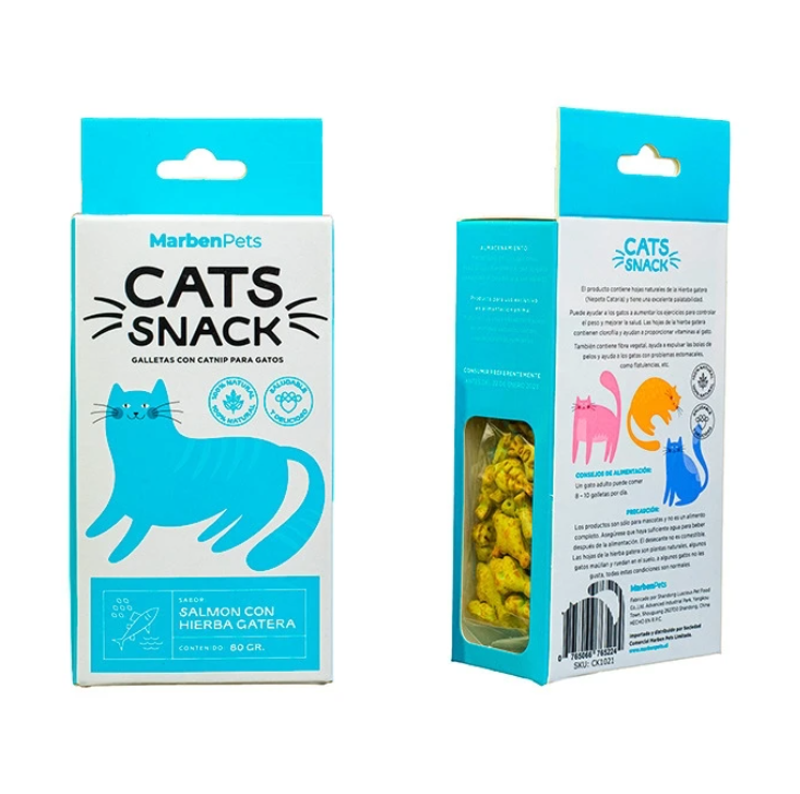 Cats Snack Salmón con Hierba Gatera