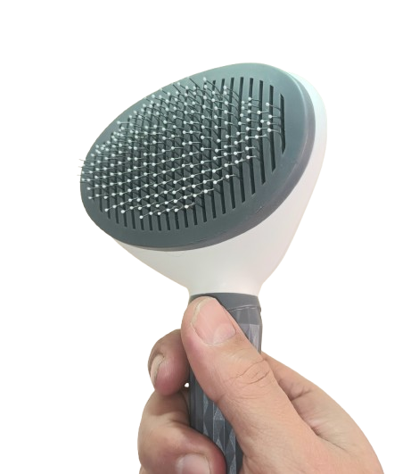 Cepillo para mascotas Feniuz con botón saca Pelo fácil