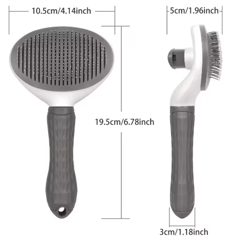 Cepillo para mascotas Feniuz con botón saca Pelo fácil