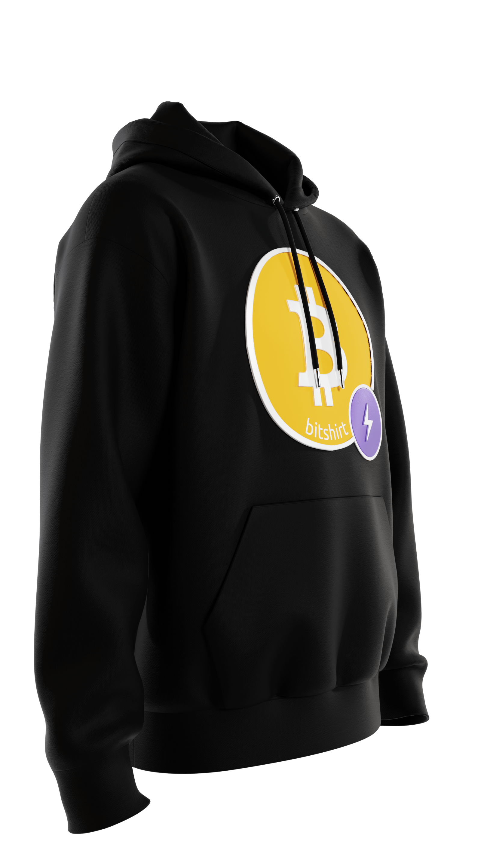 Hoodie Bitshirt - Satoshi -