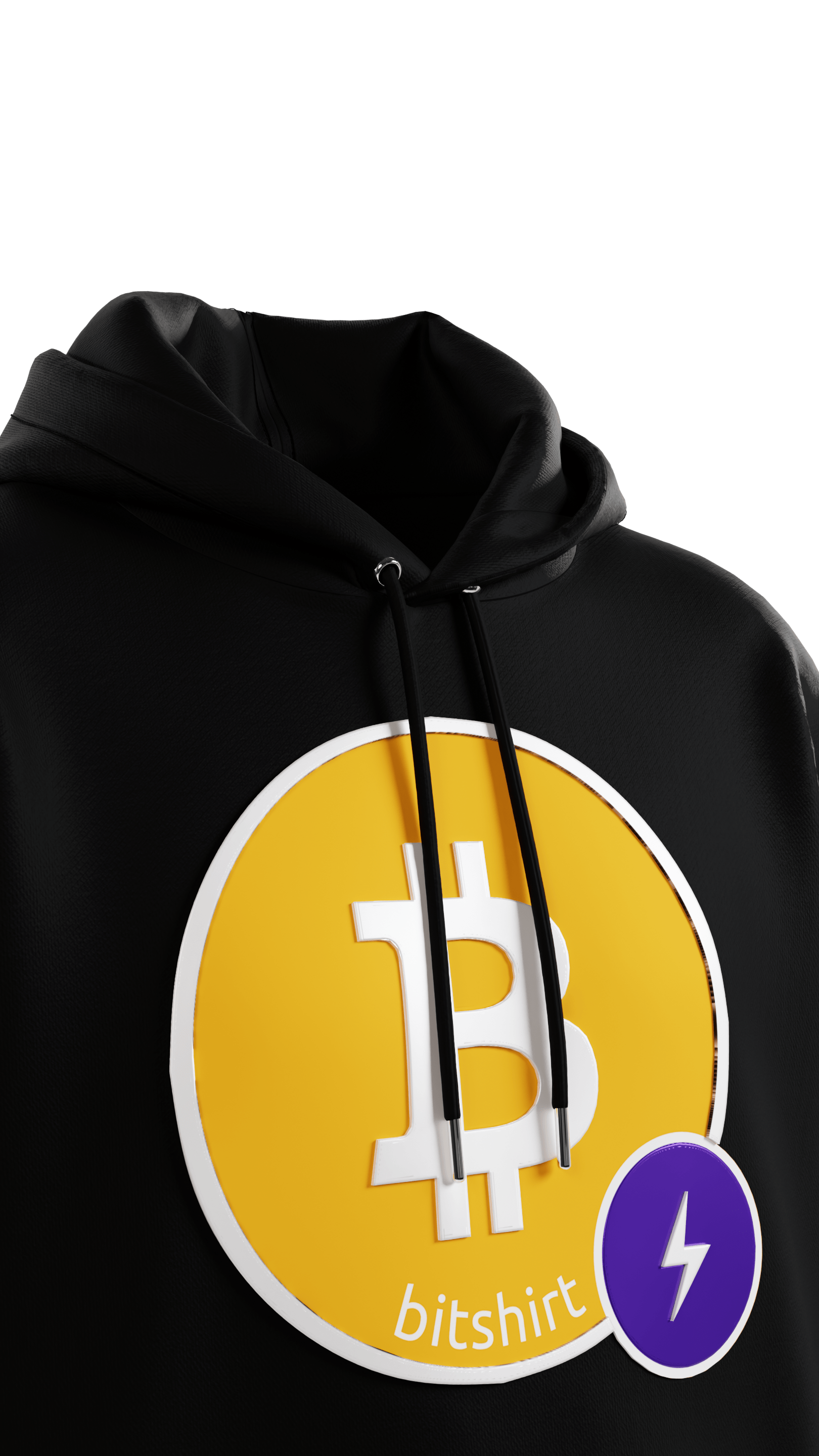 Hoodie Bitshirt - Satoshi -