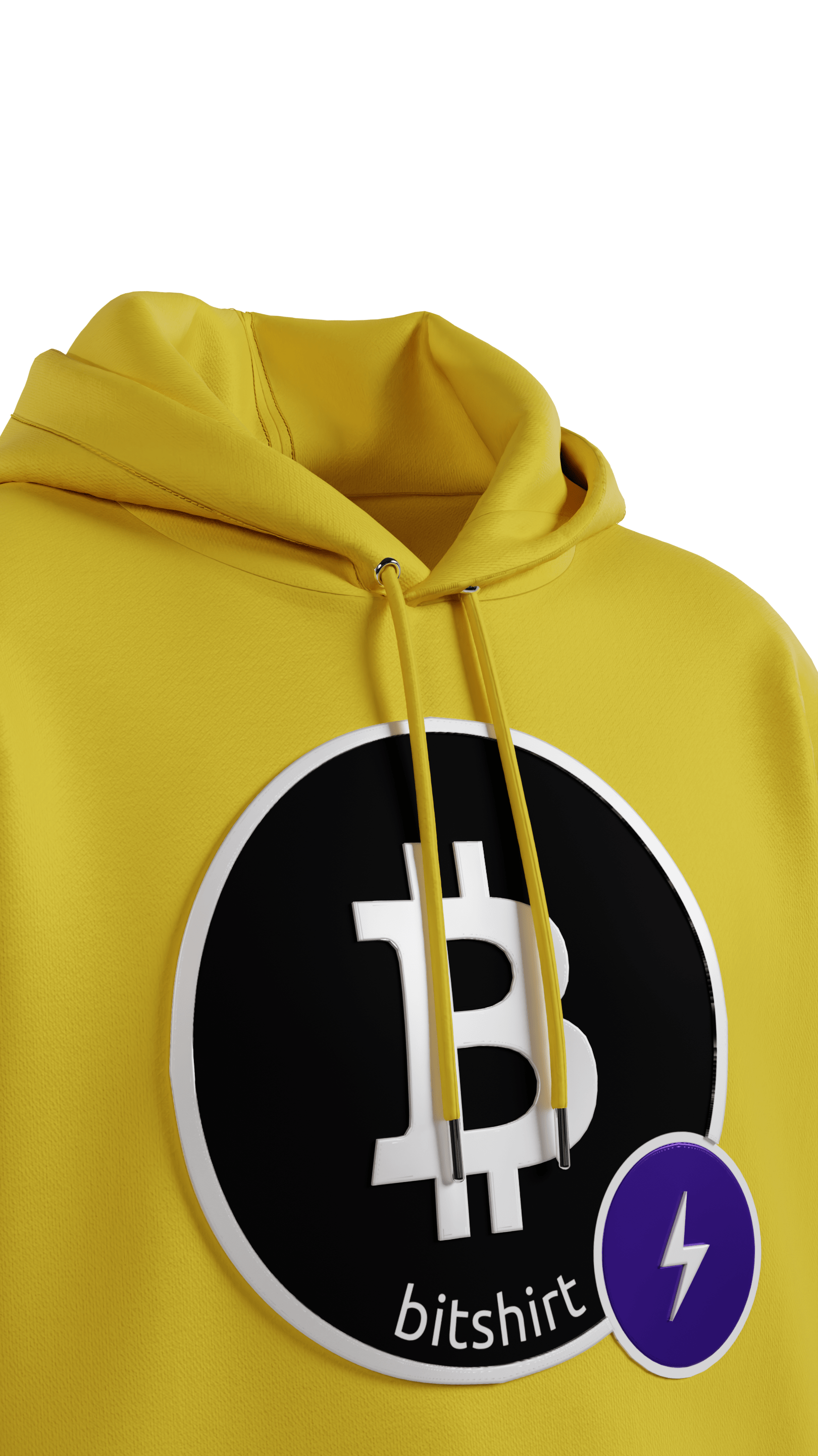Hoodie Bitshirt - Proof of Yellow -