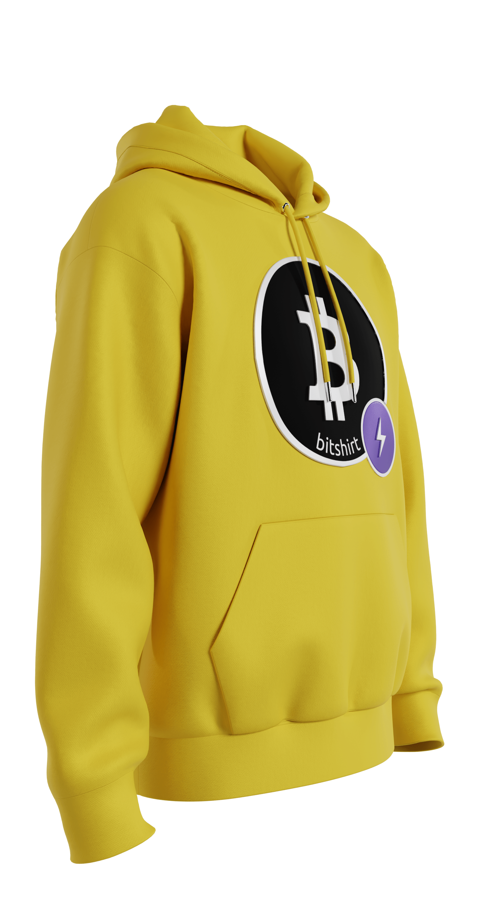 Hoodie Bitshirt - Proof of Yellow -