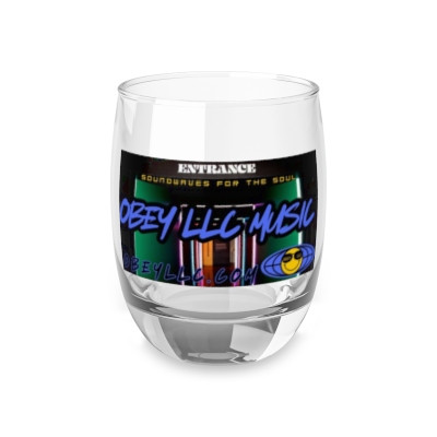 Obey LLC Music Whiskey Glass
