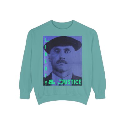 Liberty and Justice Unisex Garment-Dyed Sweatshirt