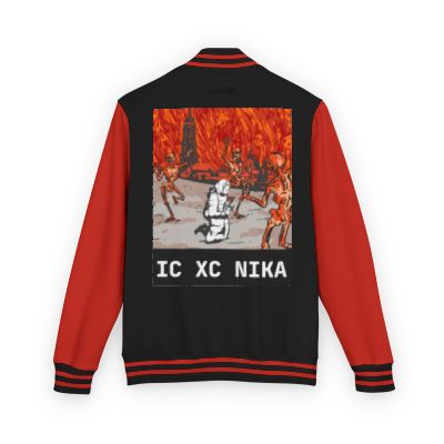 ICXC Lavra Caves Heavyweight Letterman Jacket Obey LLC