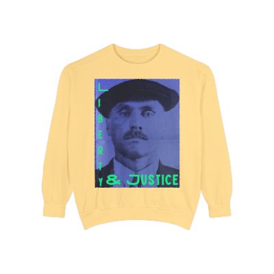 Liberty and Justice Unisex Garment-Dyed Sweatshirt