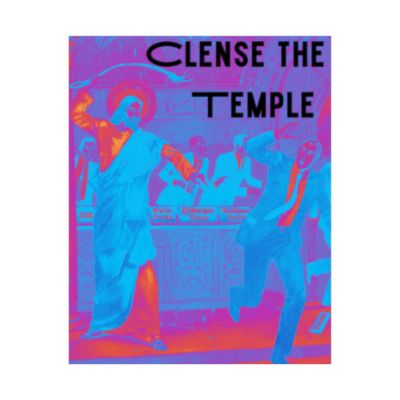 Cleanse the Temple Matte Vertical Poster