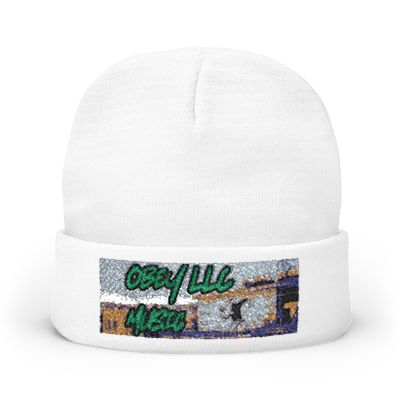 Obey LLC Music Knit Beanie (Embroidery)