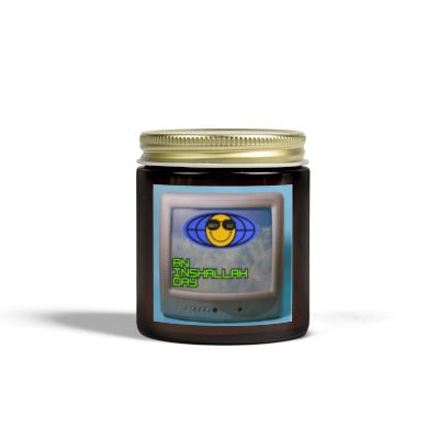 An Inshallah Day Scented Candles, Coconut Apricot Wax (4oz)