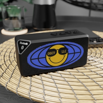 Bluetooth Speaker with Unique Design, Portable Sound System, Music Lover Gift, Outdoor Speaker, Party Accessory