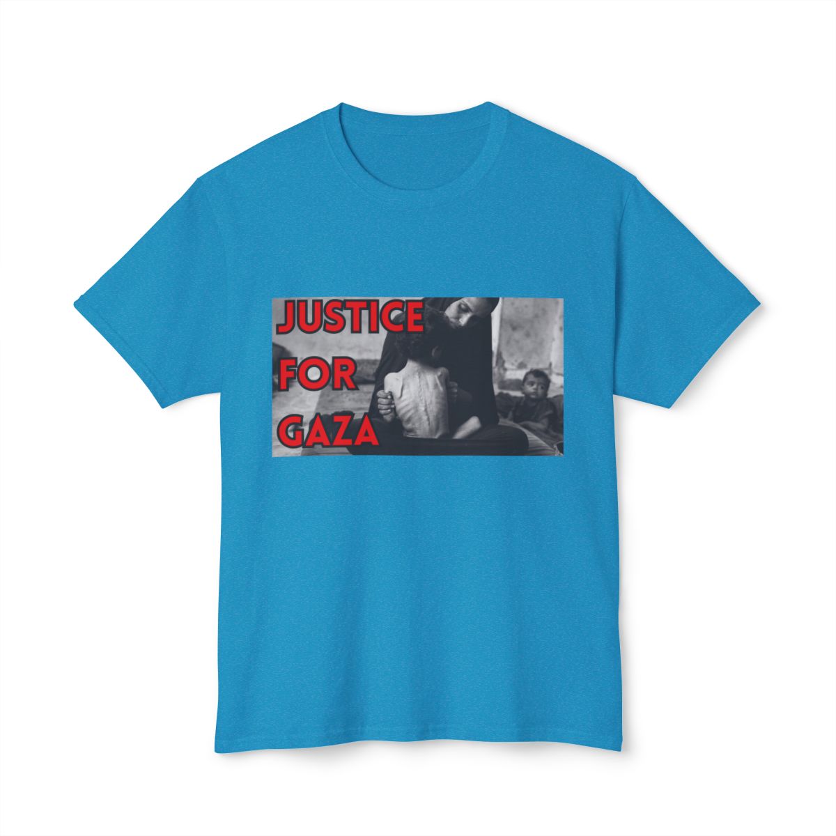 Justice for Gaza Unisex HD Cotton T-Shirt | Activism Tee, Casual Wear, Statement Shirt, Social Justice Gift, Everyday Comfort