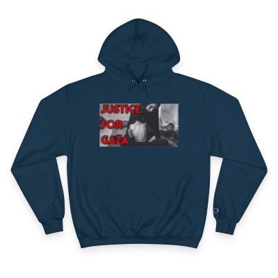 Justice for Gaza Champion Hoodie | Activist Apparel, Social Justice Fashion, Statement Clothing, Thoughtful Gifts, Comfortable Wear