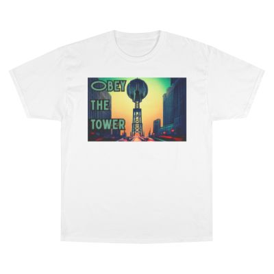 Obey the Tower Champion T-Shirt