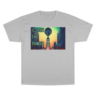 Obey the Tower Champion T-Shirt