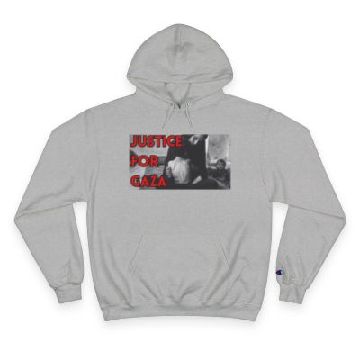 Justice for Gaza Champion Hoodie | Activist Apparel, Social Justice Fashion, Statement Clothing, Thoughtful Gifts, Comfortable Wear