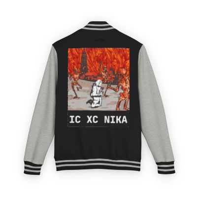 ICXC Lavra Caves Heavyweight Letterman Jacket Obey LLC
