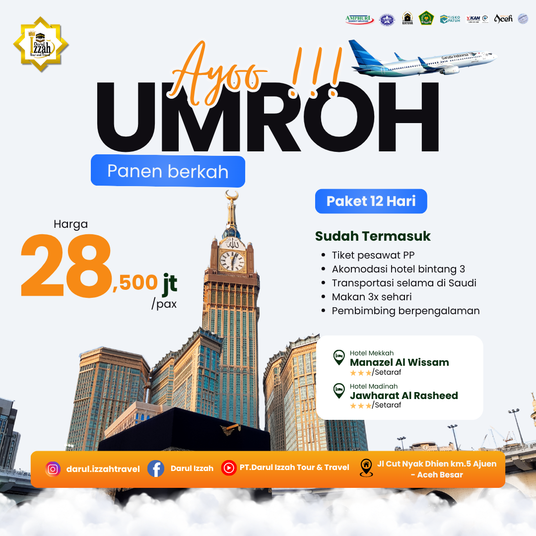 Wujudkan Niat Suci Anda: Paket Umrah 12 Hari