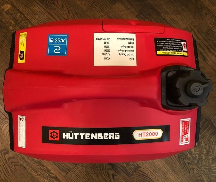 Huttenberg HT2000, dvitaktis elektros generatorius, 650 W