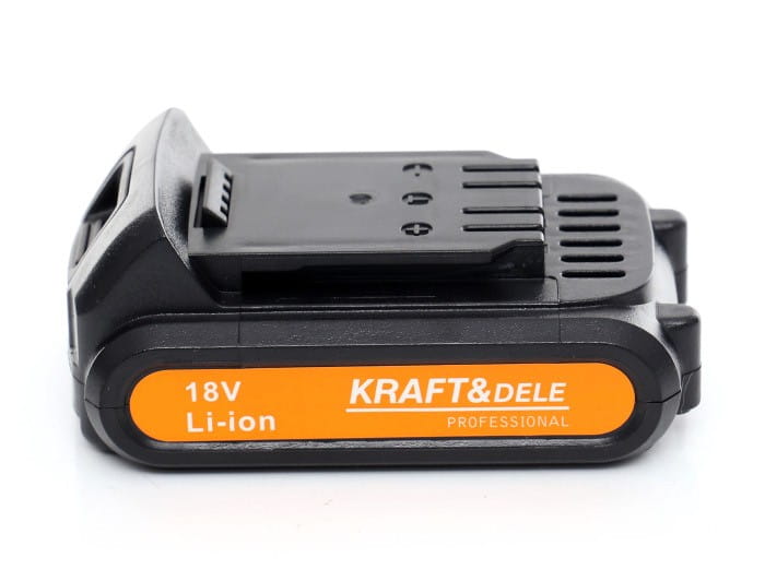 Kraft&Dele akumuliatorius / baterija akumuliatoriniams įrankiams 2000 mAh ličio jonų 20 V X serijos KD1759