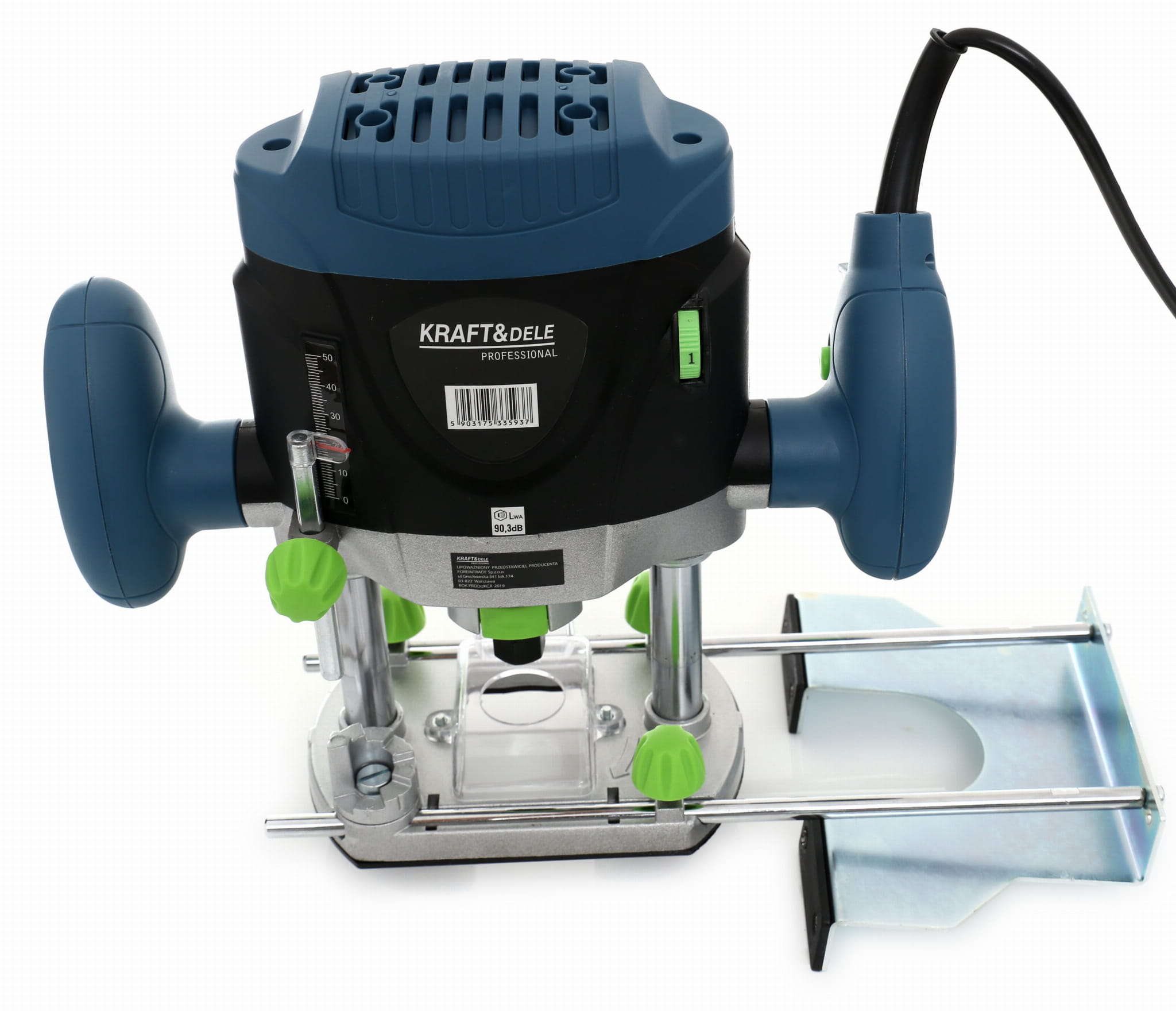 Elektrinė freza Kraft & Dele KD1683-Z, 6-8 mm