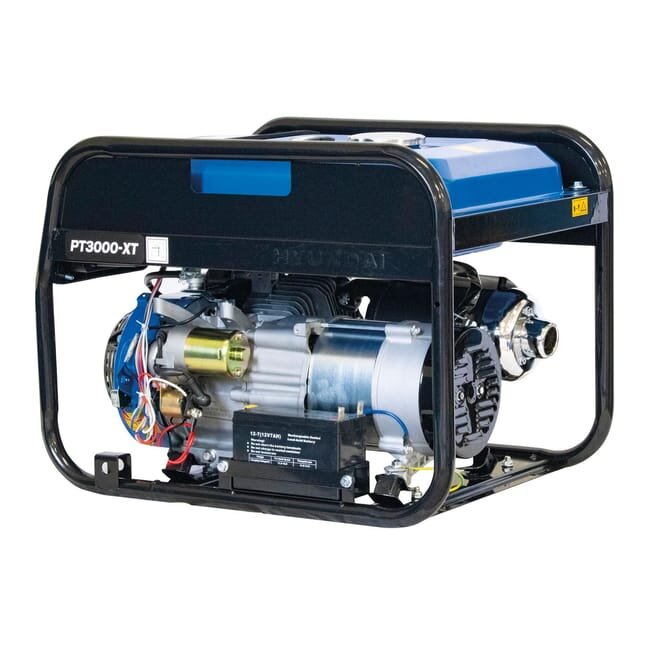 HYUNDAI PT3000-XT, 65118 benzininis elektros generatorius 3000 W, su elektriniu ir rankiniu starteriu