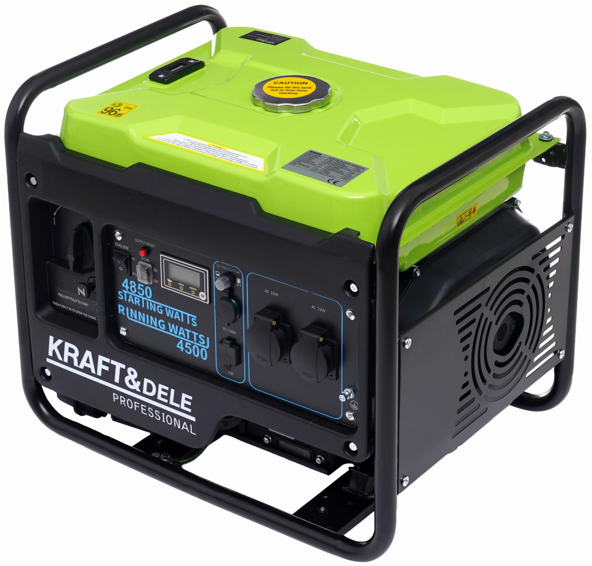 Inverterinis benzininis generatorius 4,5 kW / 4,85 kW KD688