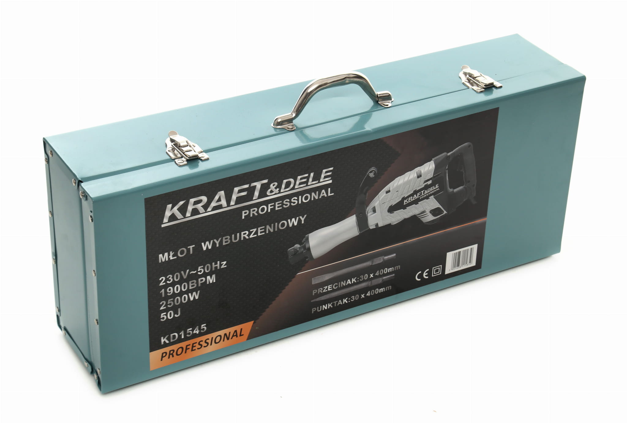 Griovimo / atskėlimo plaktukas KD1545, 3200W 65J