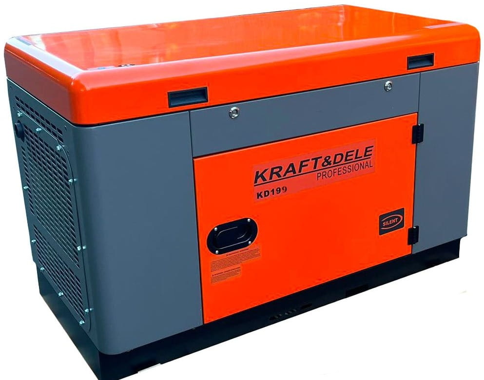 KRAFT&DELE vienfazis dyzelinis generatorius 18/19 kW KD199