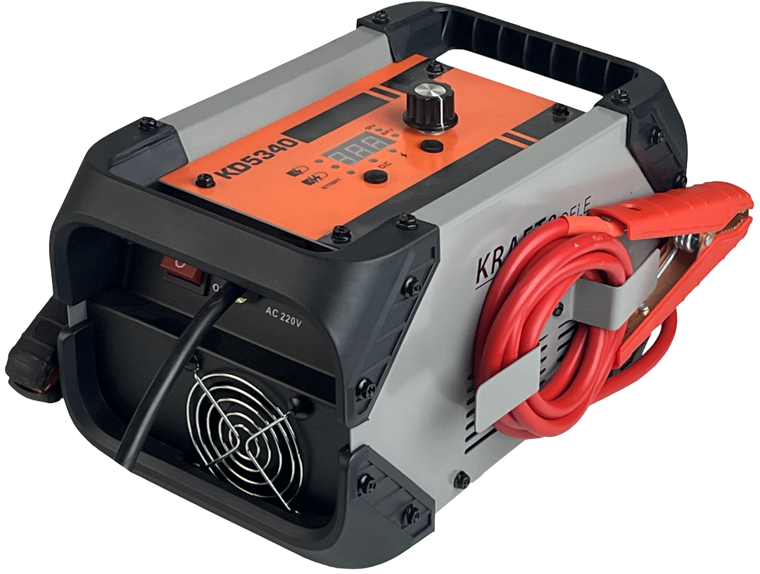 Akumuliatorių įkroviklis su paleidimu 20-250Ah 12/24V 35A KD5340