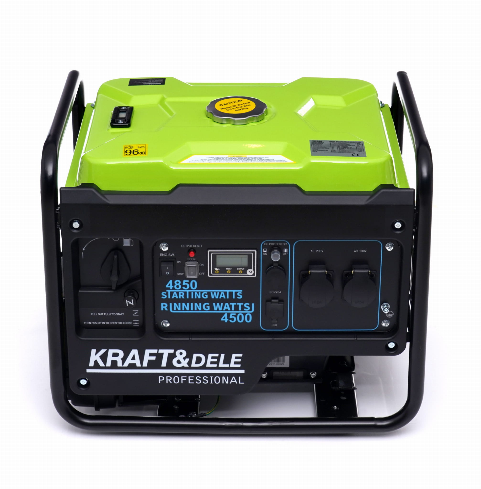 Inverterinis benzininis generatorius 4,5 kW / 4,85 kW KD688