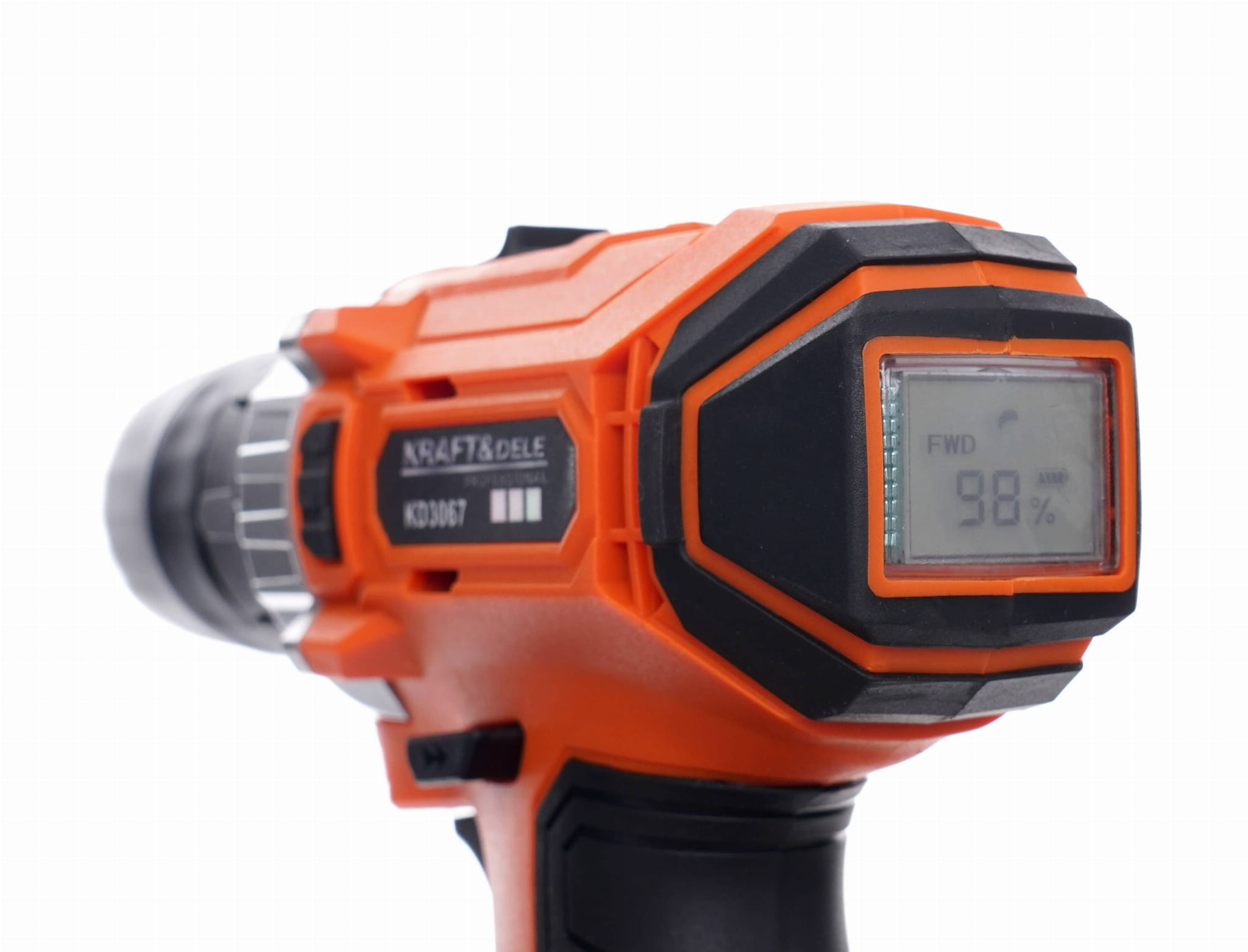 Akumuliatorinis suktuvas Kraft&dele 20v Lcd, 2x1.5ah, su priedais