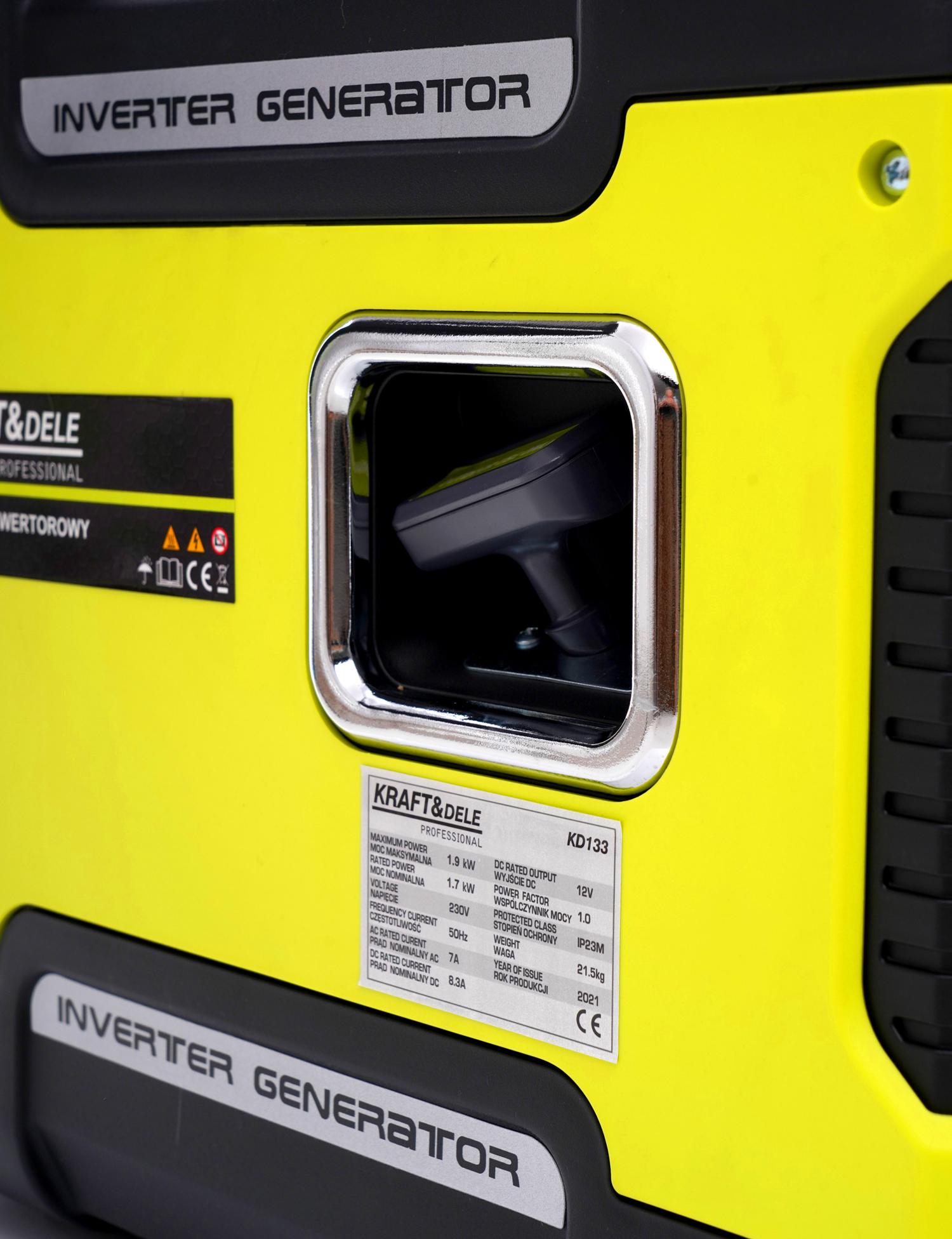 KRAFT&DELE Inverterinis generatorius 1,9 kW KD133
