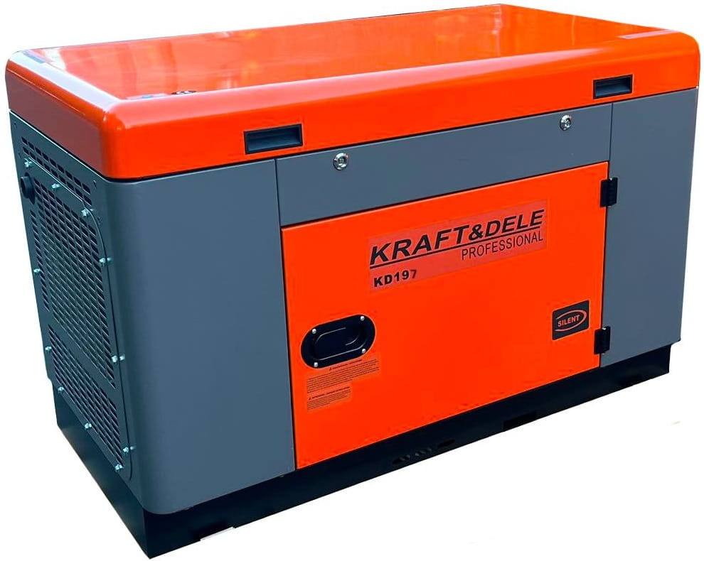 Vienfazis dyzelinis elektros generatorius KD197, 12/13 kW, + ATS galimybė