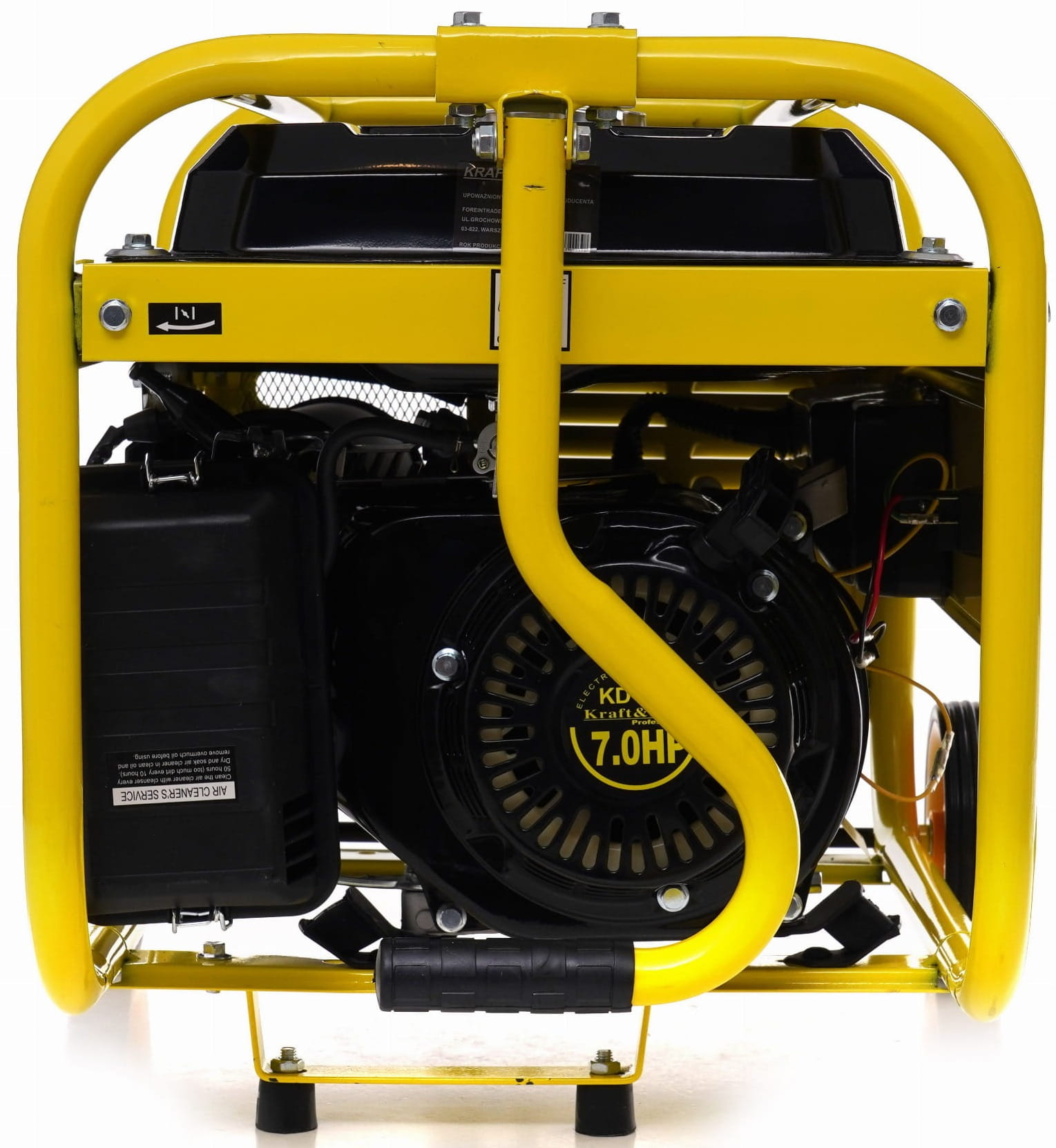 Benzininis elektros generatorius KD125, 3800 W 12/230 V 