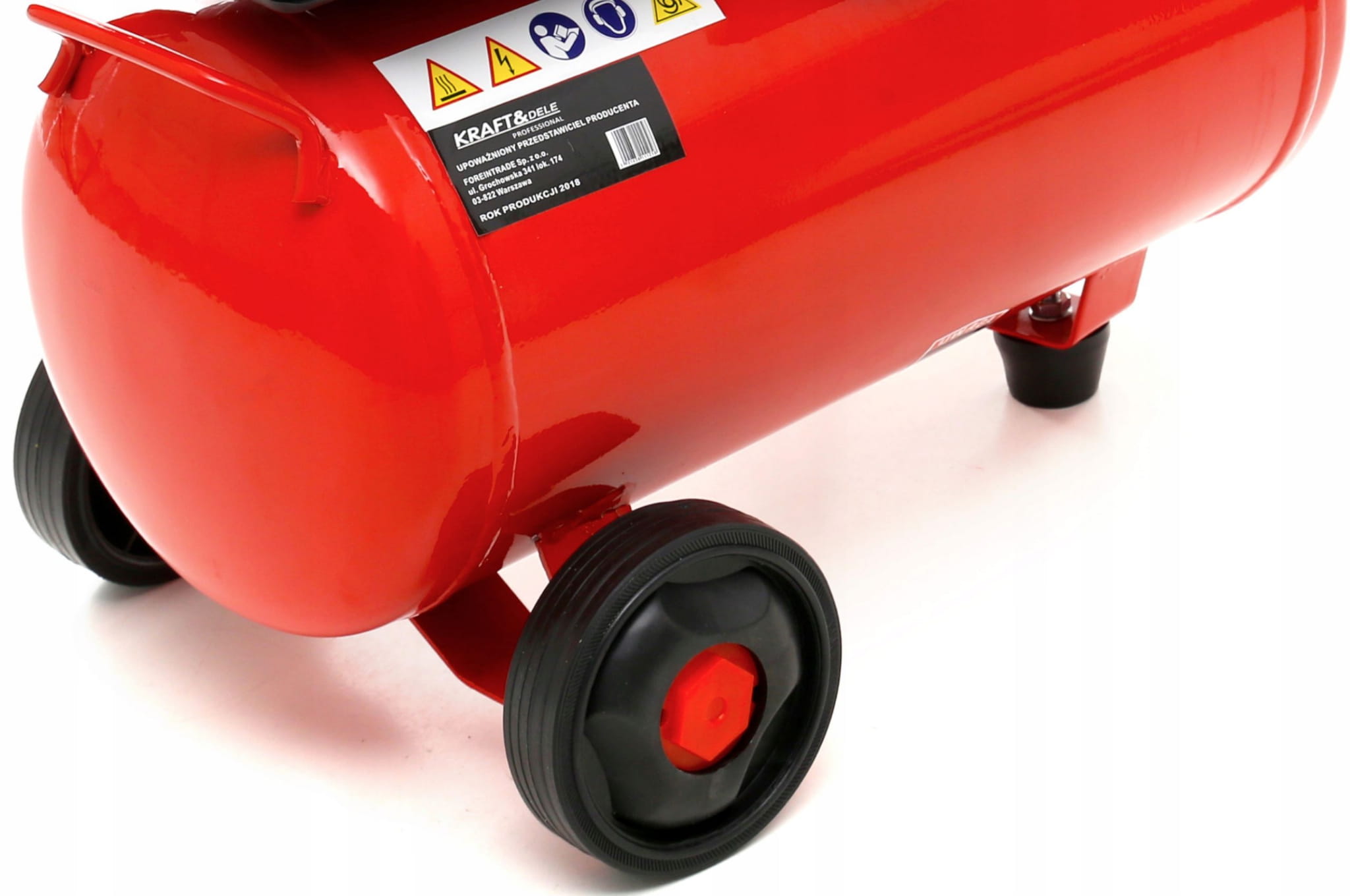 Kompresorius Kraft & Dele KD400, 206l/min 8 bar, 24 l